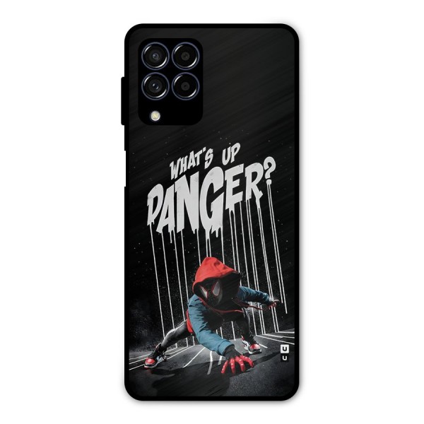 Danger Up Metal Back Case for Galaxy M53 5G