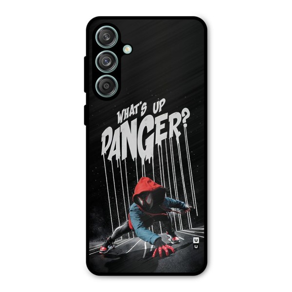 Danger Up Metal Back Case for Galaxy M55 5G