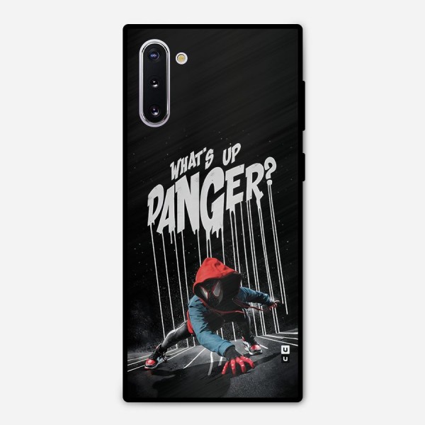 Danger Up Metal Back Case for Galaxy Note 10