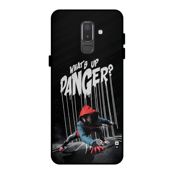 Danger Up Metal Back Case for Galaxy On8 (2018)