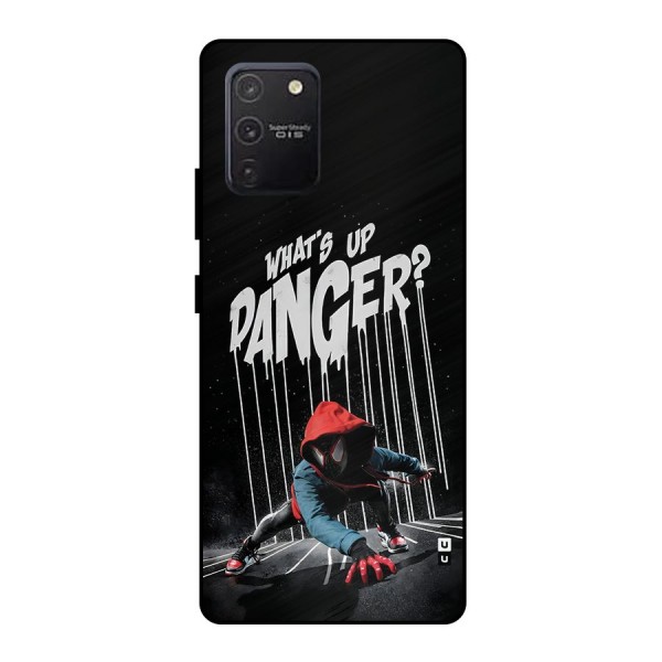 Danger Up Metal Back Case for Galaxy S10 Lite