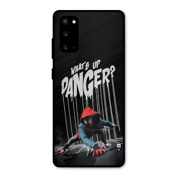 Danger Up Metal Back Case for Galaxy S20