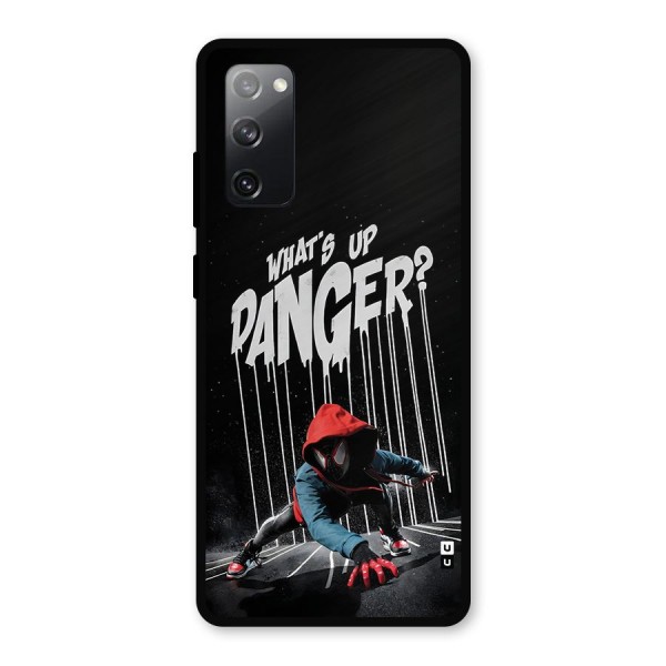 Danger Up Metal Back Case for Galaxy S20 FE