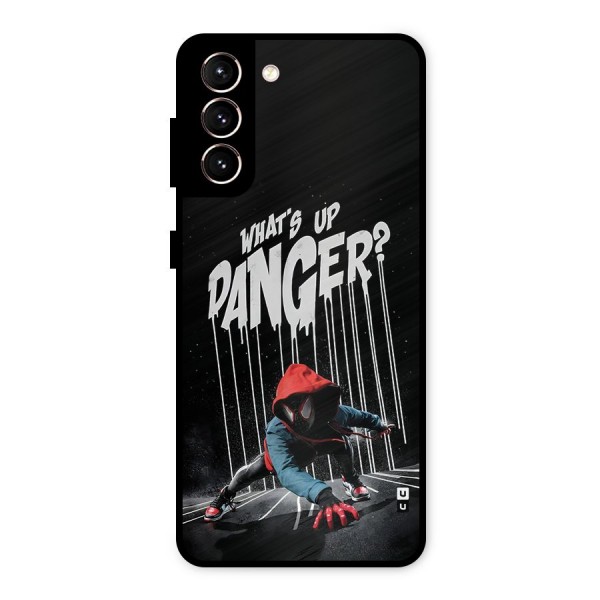 Danger Up Metal Back Case for Galaxy S21 5G