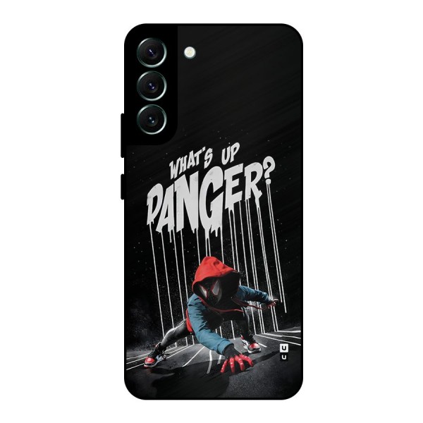 Danger Up Metal Back Case for Galaxy S22 Plus 5G