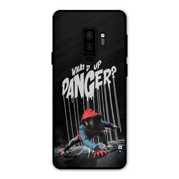 Danger Up Metal Back Case for Galaxy S9 Plus