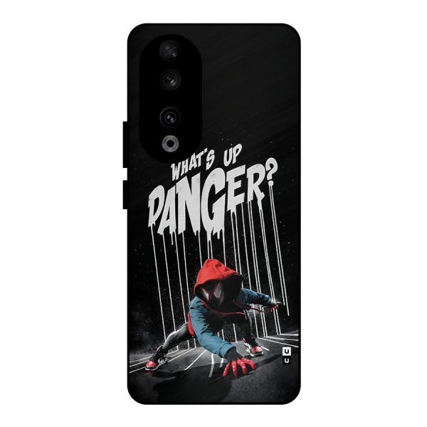 Danger Up Metal Back Case for Honor 90