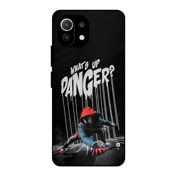 Danger Up Metal Back Case for Mi 11 Lite