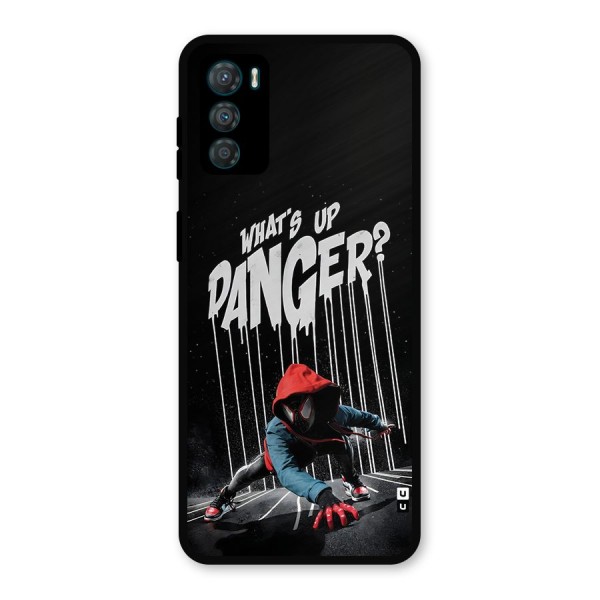 Danger Up Metal Back Case for Moto G42