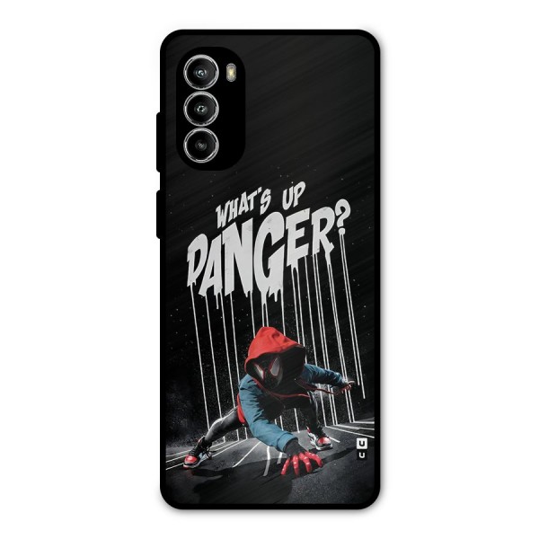 Danger Up Metal Back Case for Moto G52