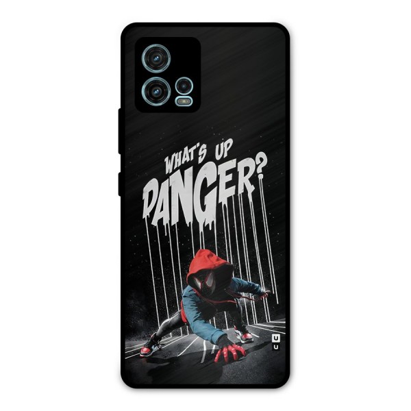 Danger Up Metal Back Case for Moto G72