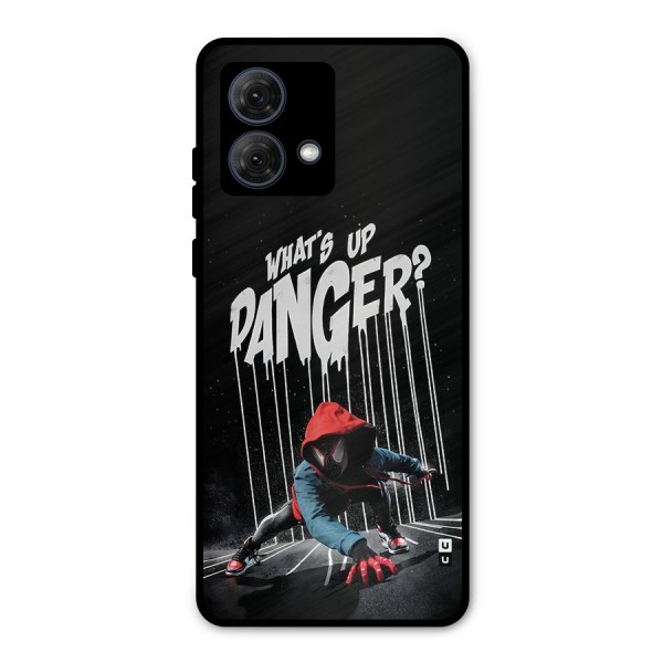 Danger Up Metal Back Case for Moto G84