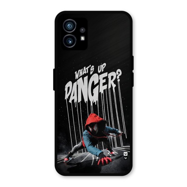 Danger Up Metal Back Case for Nothing Phone 1