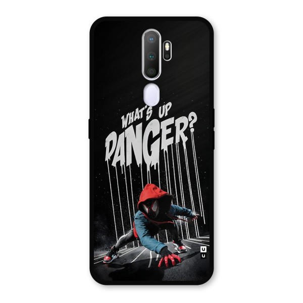 Danger Up Metal Back Case for Oppo A5 (2020)