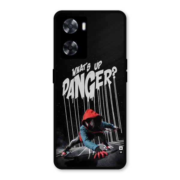 Danger Up Metal Back Case for Oppo A77