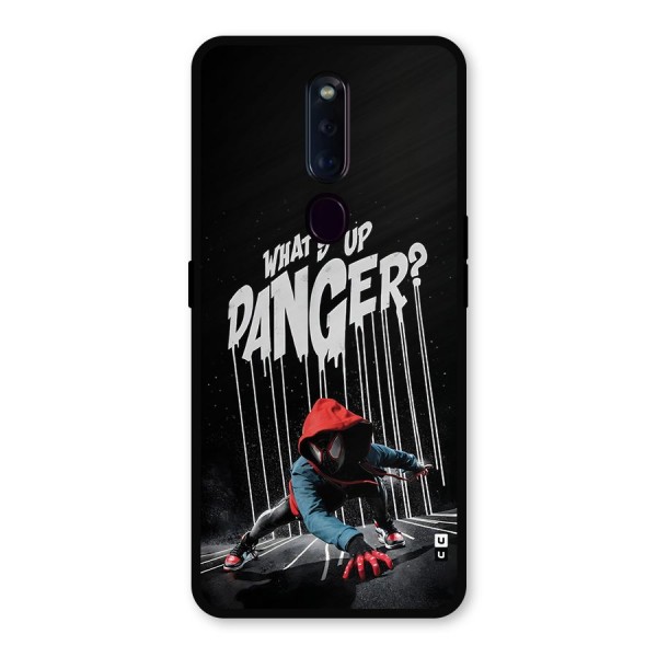 Danger Up Metal Back Case for Oppo F11 Pro