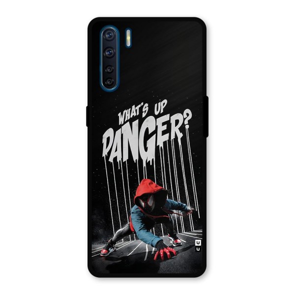 Danger Up Metal Back Case for Oppo F15