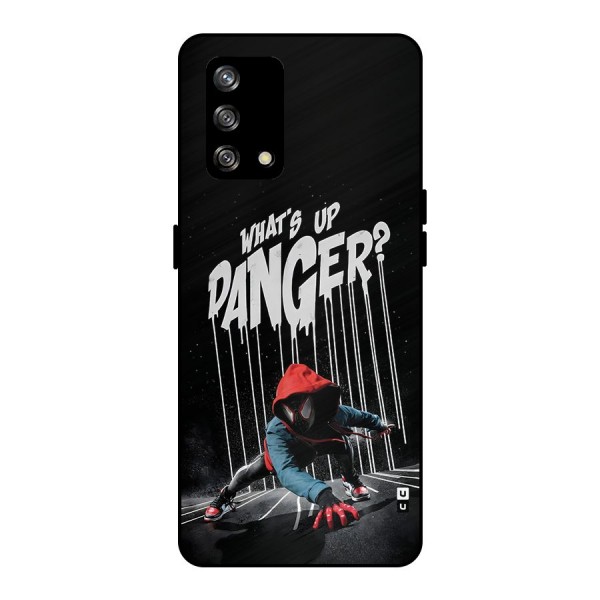 Danger Up Metal Back Case for Oppo F19