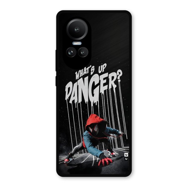 Danger Up Metal Back Case for Oppo Reno10