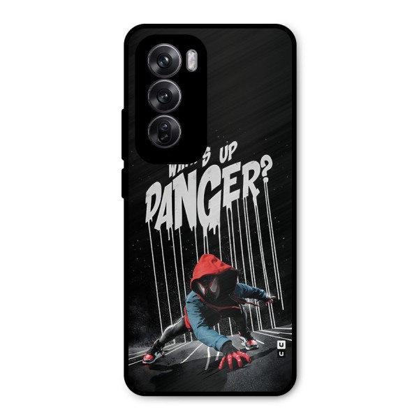 Danger Up Metal Back Case for Oppo Reno12 Pro