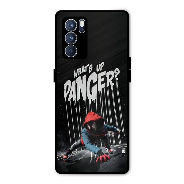 Danger Up Metal Back Case for Oppo Reno6 Pro 5G