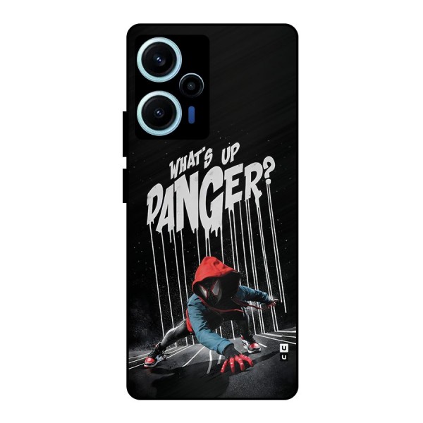 Danger Up Metal Back Case for Poco F5