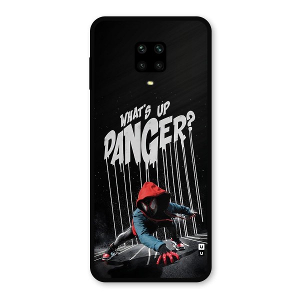 Danger Up Metal Back Case for Poco M2