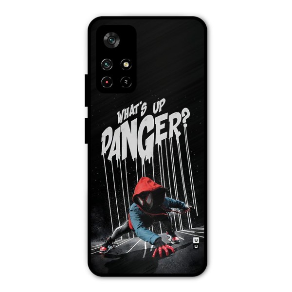 Danger Up Metal Back Case for Poco M4 Pro 5G