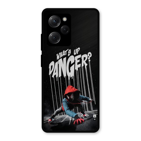 Danger Up Metal Back Case for Poco X5 Pro