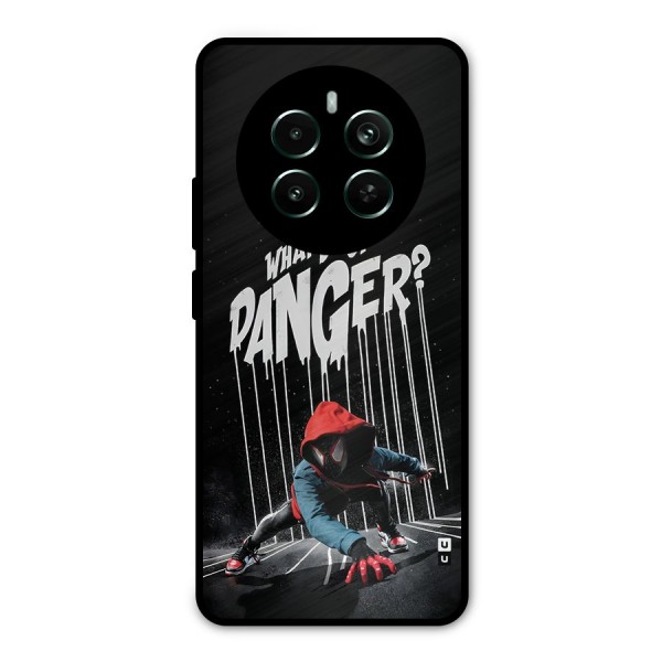 Danger Up Metal Back Case for Realme 12 Pro Plus