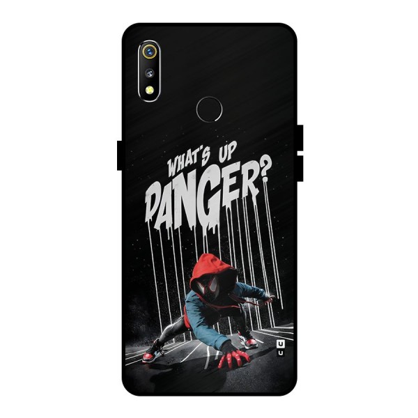 Danger Up Metal Back Case for Realme 3