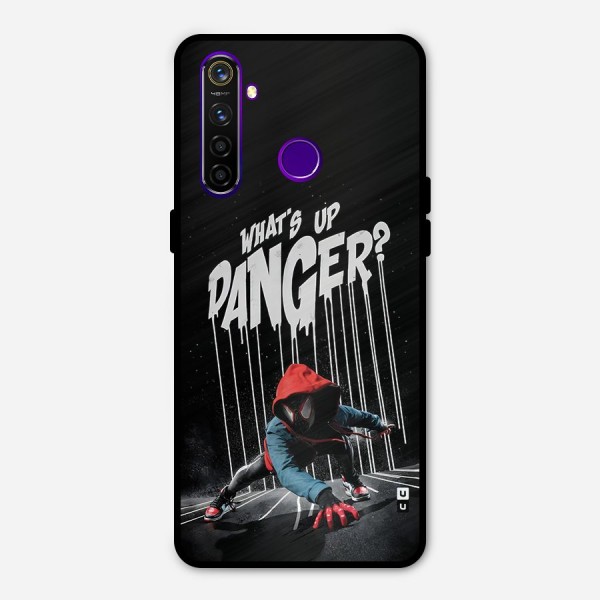 Danger Up Metal Back Case for Realme 5 Pro