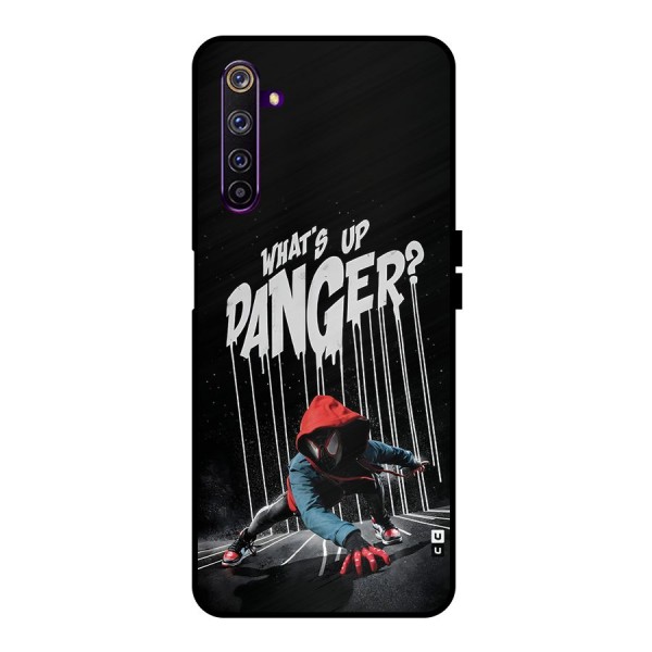 Danger Up Metal Back Case for Realme 6 Pro