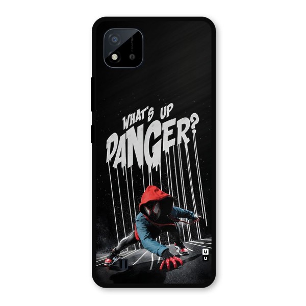 Danger Up Metal Back Case for Realme C11 2021