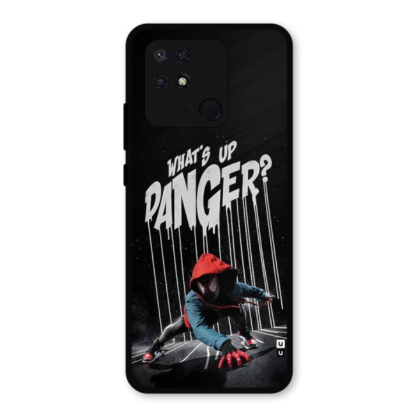 Danger Up Metal Back Case for Redmi 10