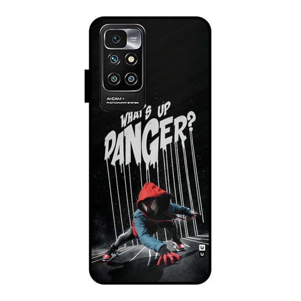 Danger Up Metal Back Case for Redmi 10 Prime