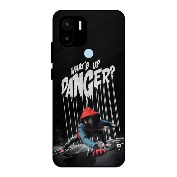 Danger Up Metal Back Case for Redmi A1 Plus