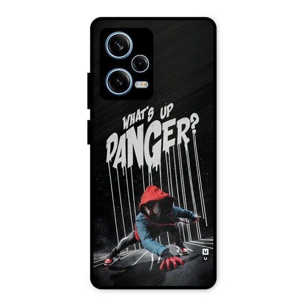 Danger Up Metal Back Case for Redmi Note 12 Pro