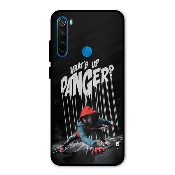 Danger Up Metal Back Case for Redmi Note 8