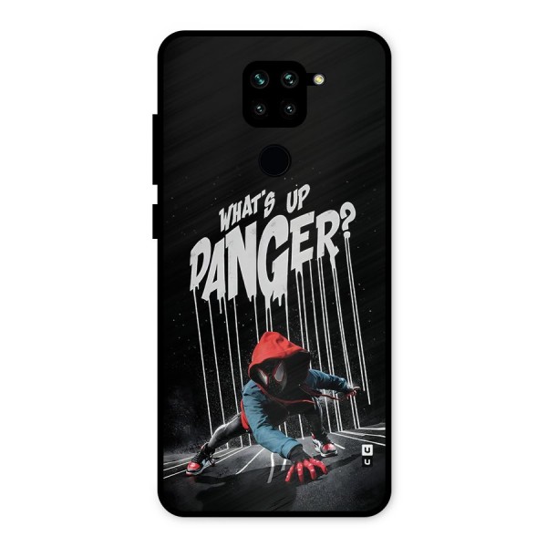 Danger Up Metal Back Case for Redmi Note 9