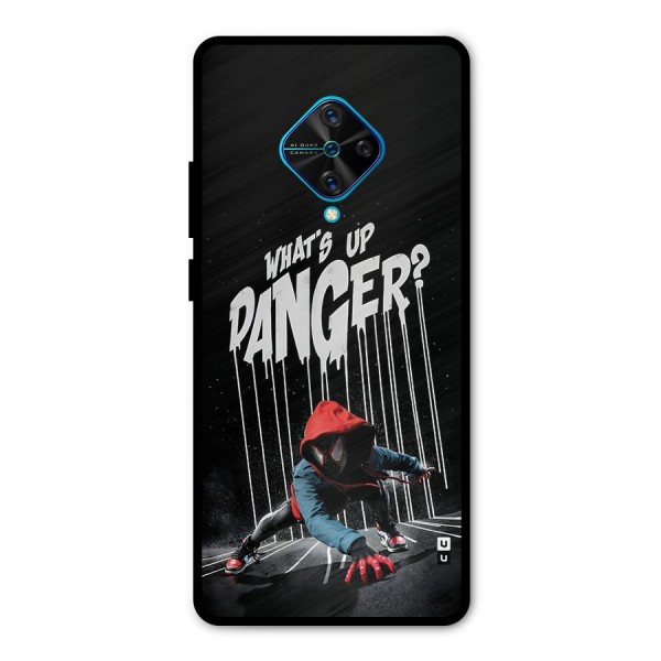 Danger Up Metal Back Case for Vivo S1 Pro