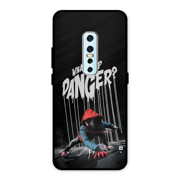 Danger Up Metal Back Case for Vivo V17 Pro