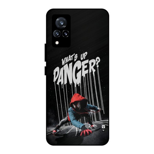 Danger Up Metal Back Case for Vivo V21 5G