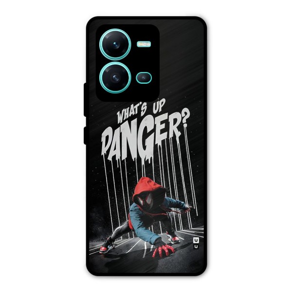 Danger Up Metal Back Case for Vivo V25