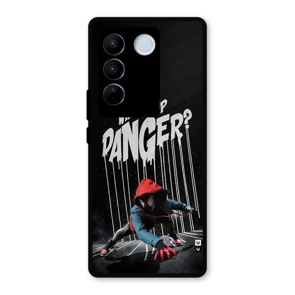 Danger Up Metal Back Case for Vivo V27