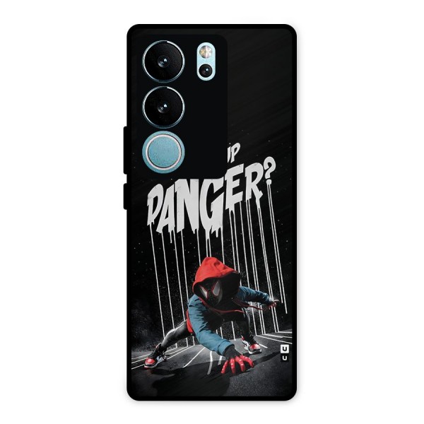 Danger Up Metal Back Case for Vivo V29 Pro