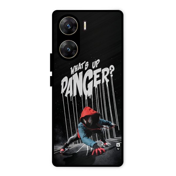 Danger Up Metal Back Case for Vivo V29e