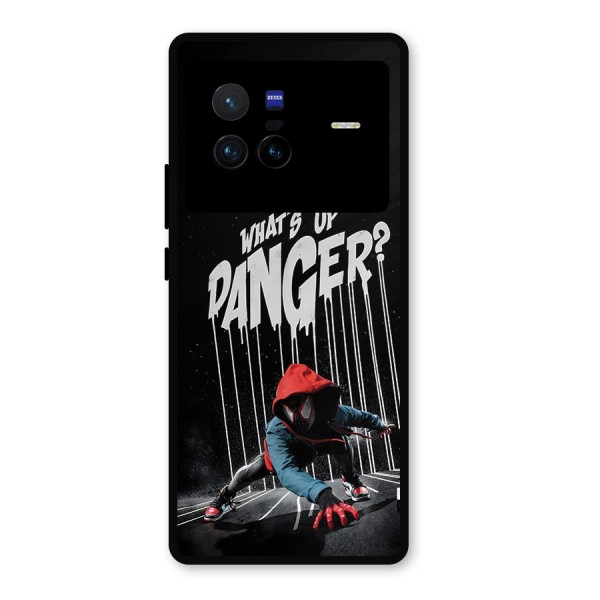 Danger Up Metal Back Case for Vivo X80