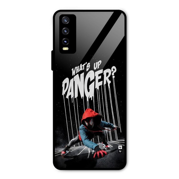 Danger Up Metal Back Case for Vivo Y20 2021