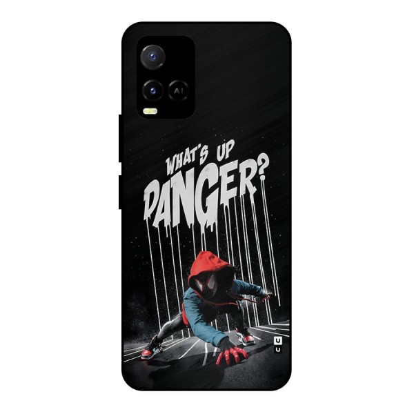 Danger Up Metal Back Case for Vivo Y21